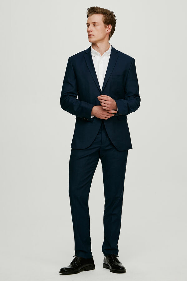 Jack & Jones Traje slim fit liso Azul marino