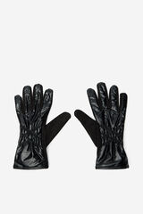 Cortefiel Guante nylon Negro