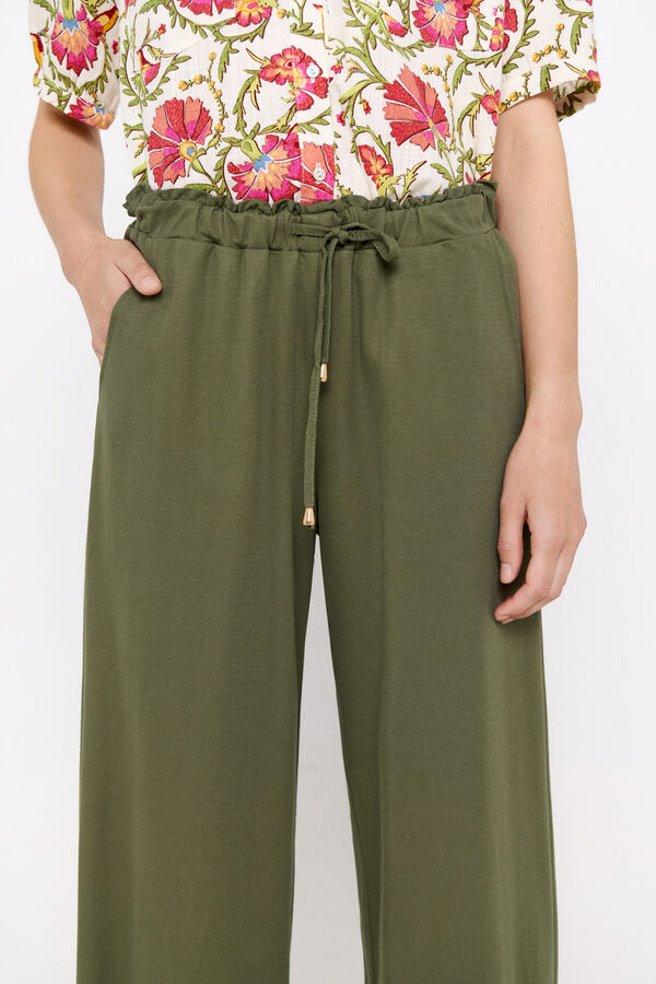 Cortefiel Cal&ccedil;as de malha Verde