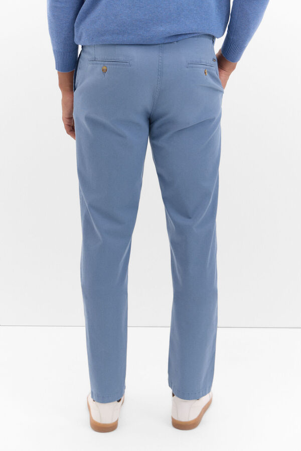 Cortefiel Cal&ccedil;as chino regular fit Azul