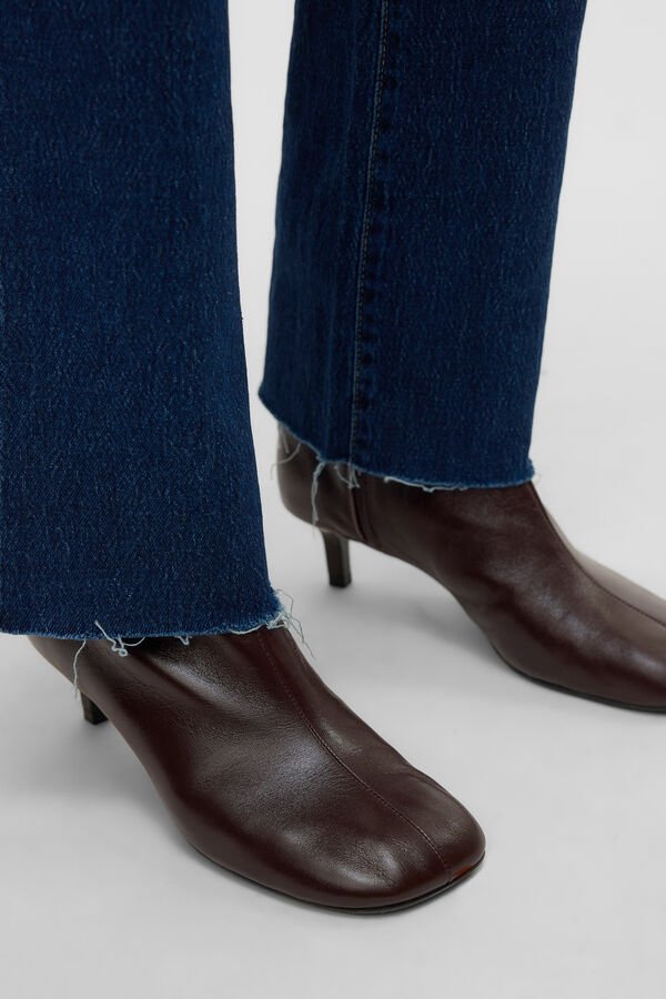 Vero Moda Jeans acampanado tiro medio Azul