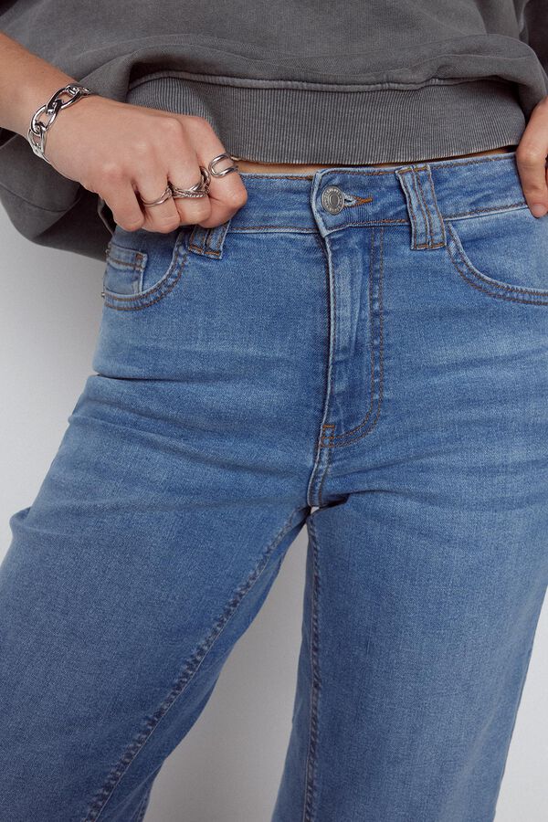 Slowlove Jeans Cortes Azul