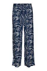Vero Moda Calças compridas fluidas Azul