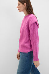 Cortefiel Camisola de malha bordada Subiu