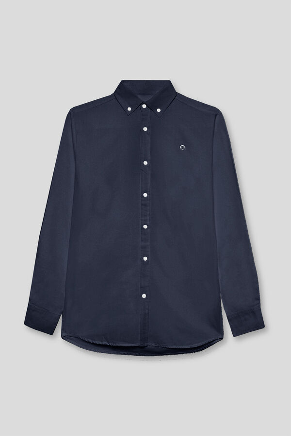 Street Monkey Camisa oxford Azul marino