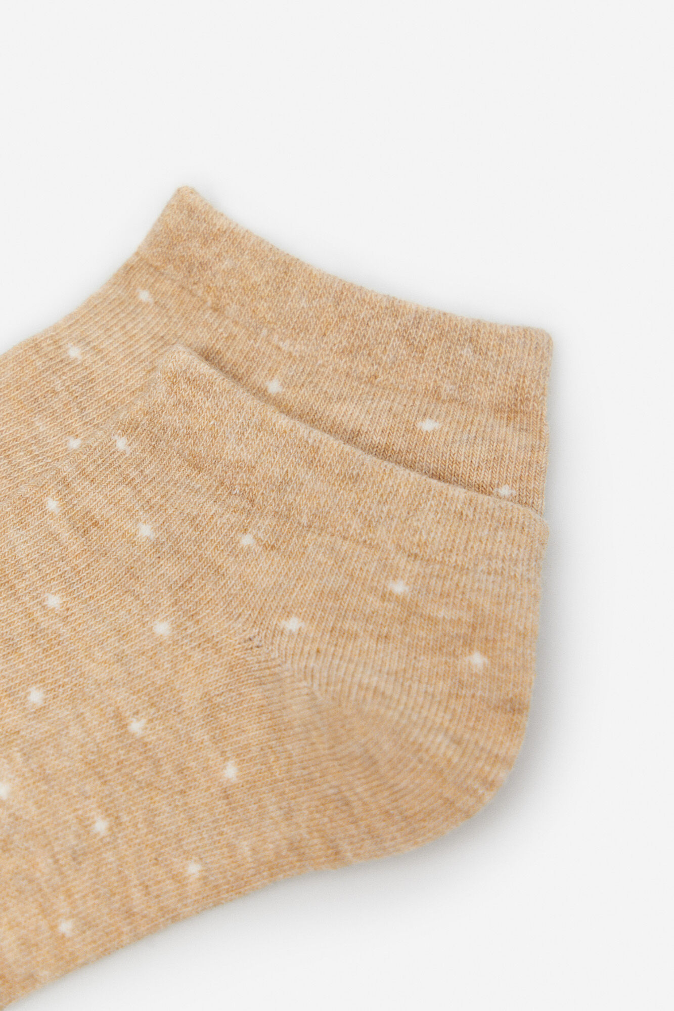 Cortefiel Meias curtas estampado bolinhas