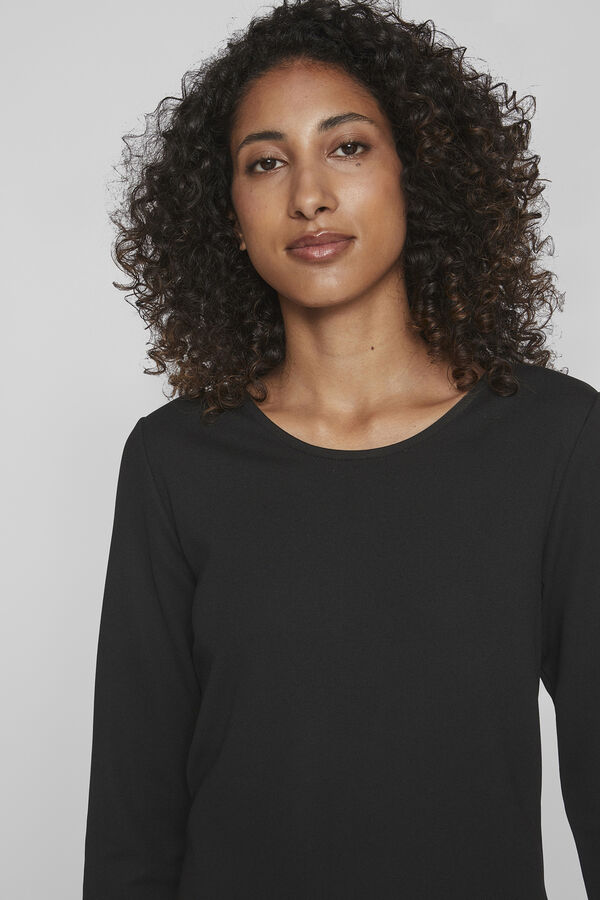 Vila Vestido midi Preto