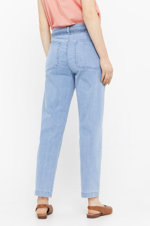 Cortefiel Pantal&oacute;n Vaquero slouchy Azul