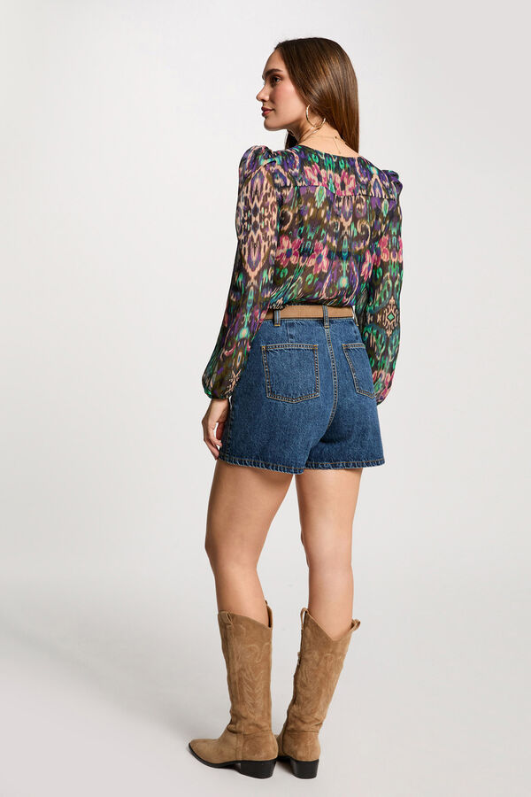 Morgan Blusa manga larga Multicolor