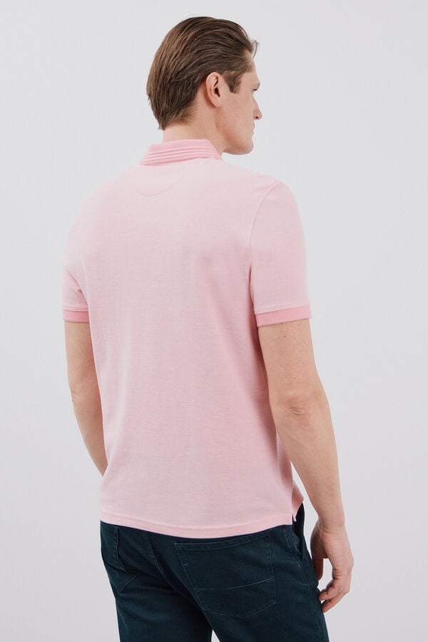 Cortefiel Polo oxford Vermelho