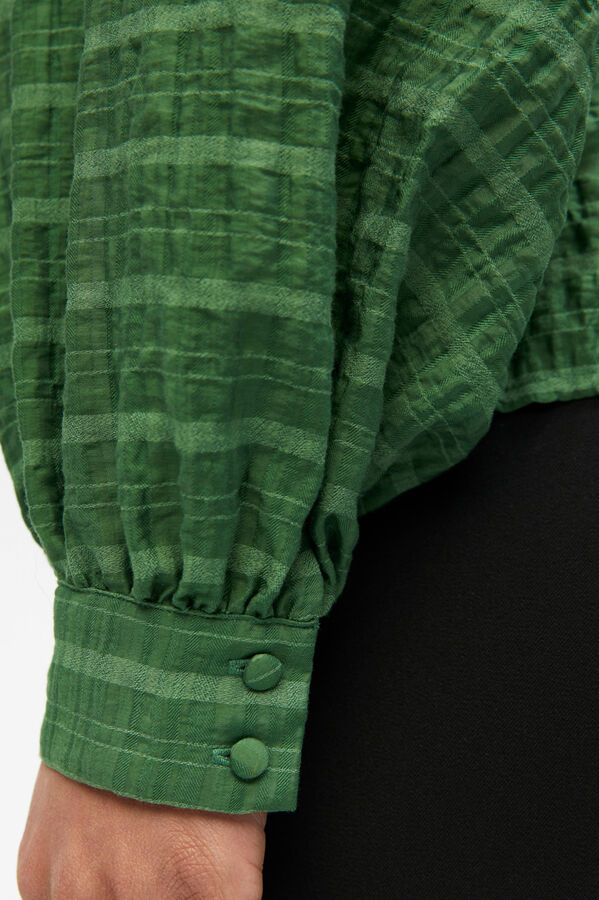 Cortefiel Vestido estampado Verde