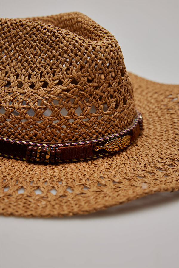 Slowlove Sombrero cowboy Marr&oacute;n