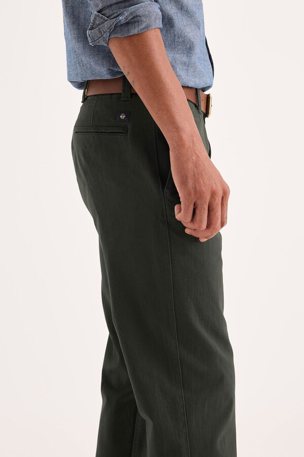 Dockers Pantalones Chino slim fit Alpha Verde