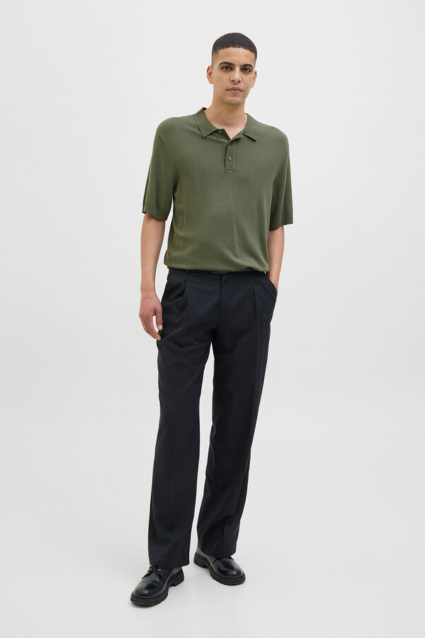 Jack & Jones Polo regular fit Verde oscuro