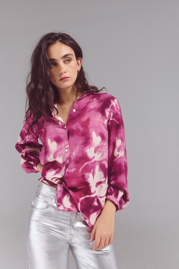 Slowlove Blusa estampada Multicolor