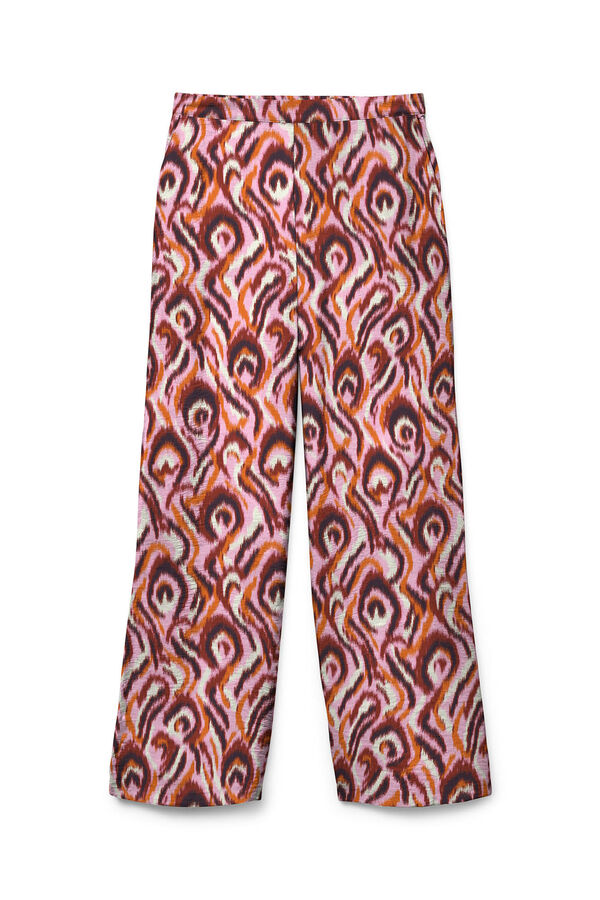 Vero Moda Pantal&oacute;n largo fluido Rosa