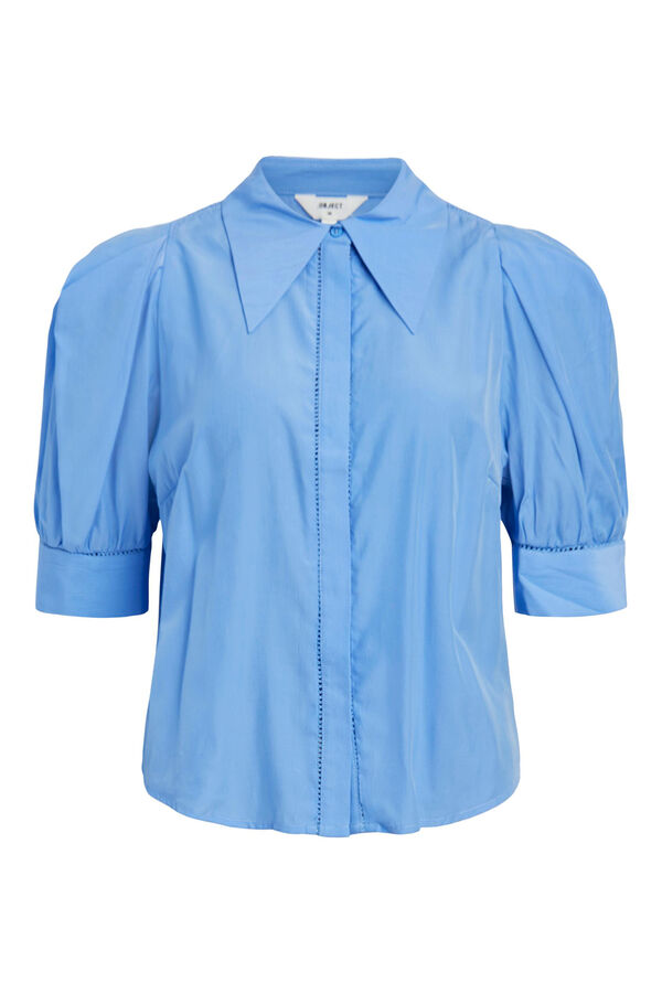Cortefiel Camisa de mangas curtas Azul