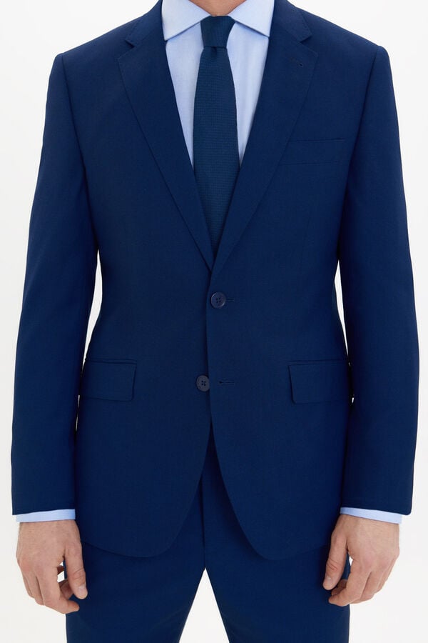 Cortefiel Blazer slim Azul