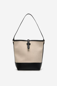 Cortefiel Bolsa maxi bucket de lona