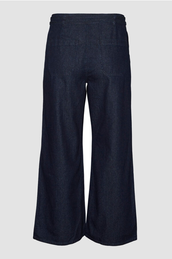 Wide Leg Cortefiel Vero Curve Vaqueros Anchos Curve Rebajas En