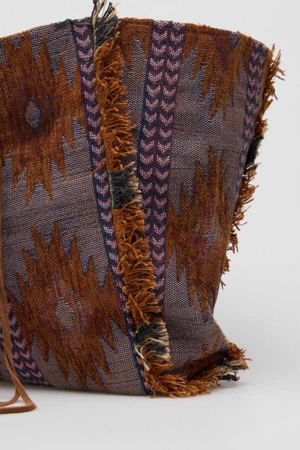 Slowlove Bolso shopper &eacute;tnico Multicolor