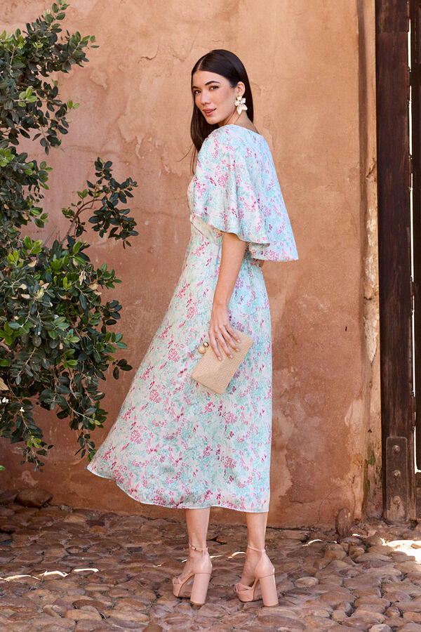 Polín Et Moi Vestido capa lilou Azul