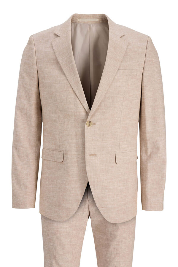 Jack & Jones Traje de dos piezas slim fit Beige