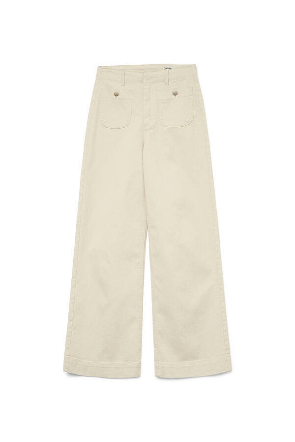 Vero Moda Curve Jeans plus size corte alta Subiu