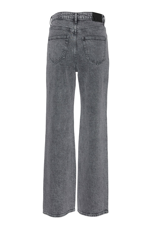 Vero Moda Jeans de tiro alto Gris