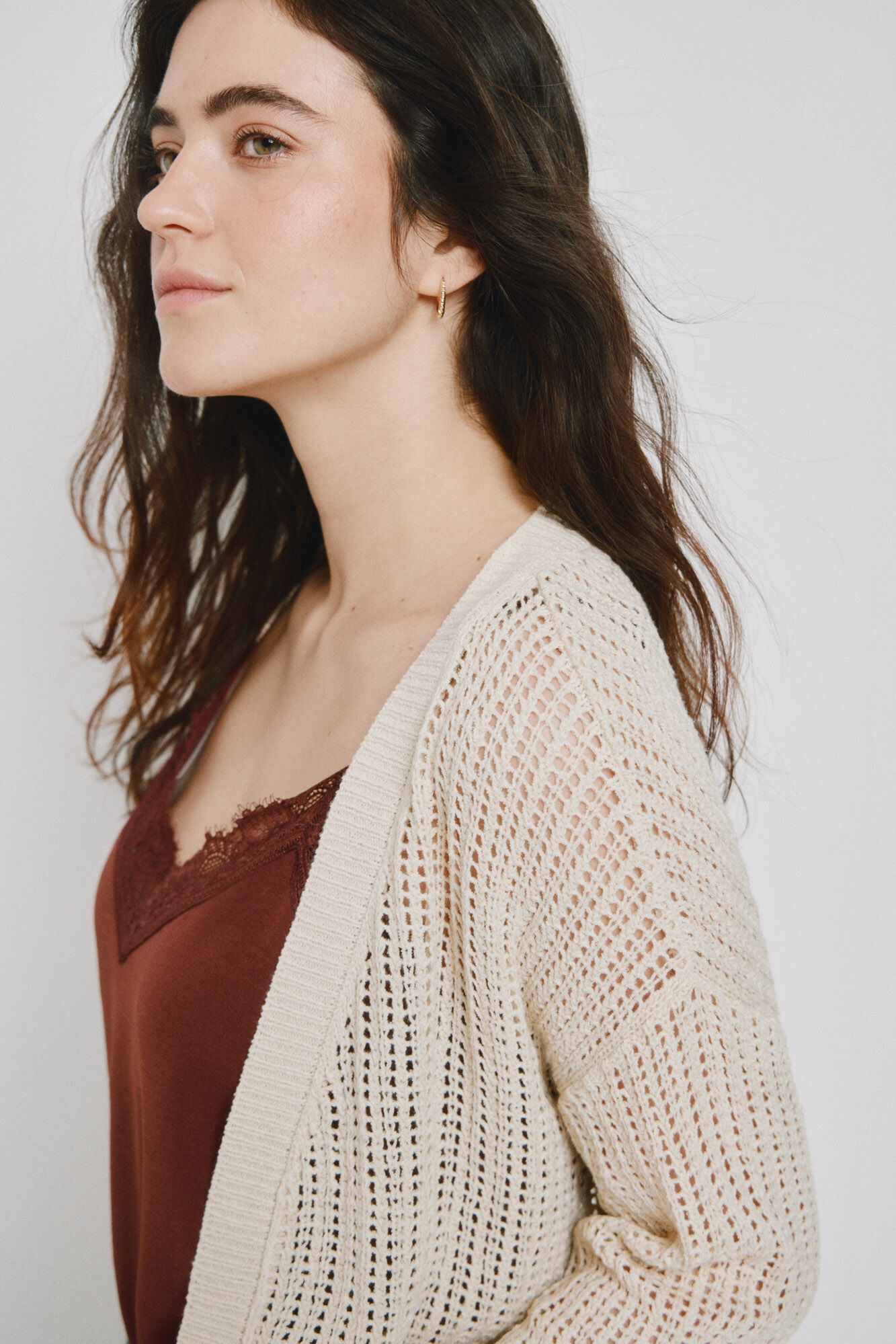 Vero Moda C&aacute;rdigan punto fr&iacute;o
