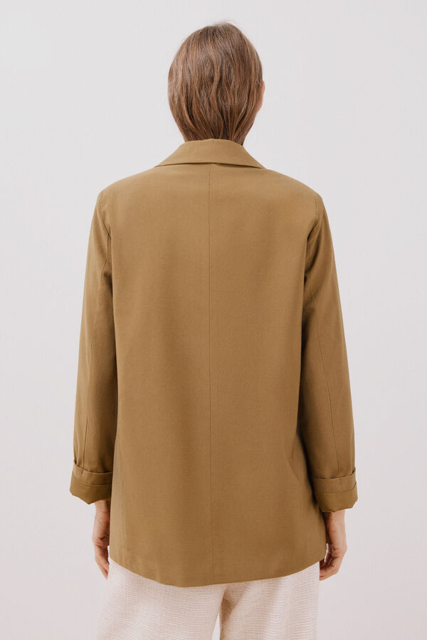 Cortefiel Blazer leve Verde