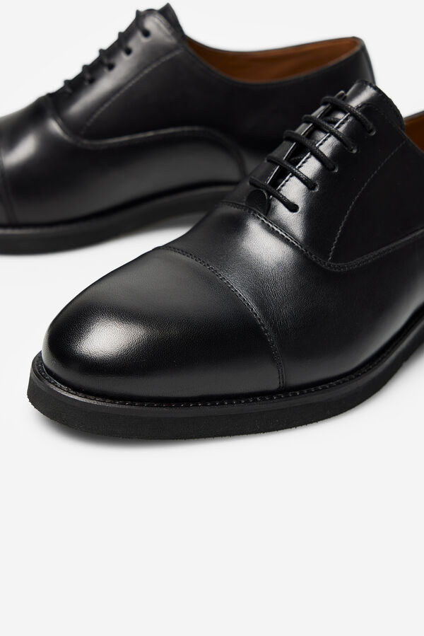 Cortefiel Zapato vestir cordones Negro