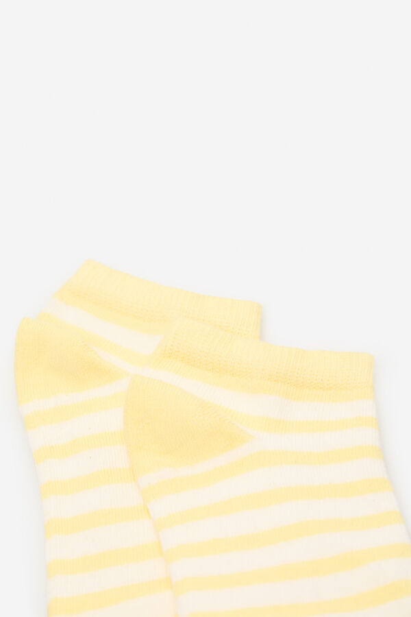 Cortefiel Meia curta marinheiro Dourado