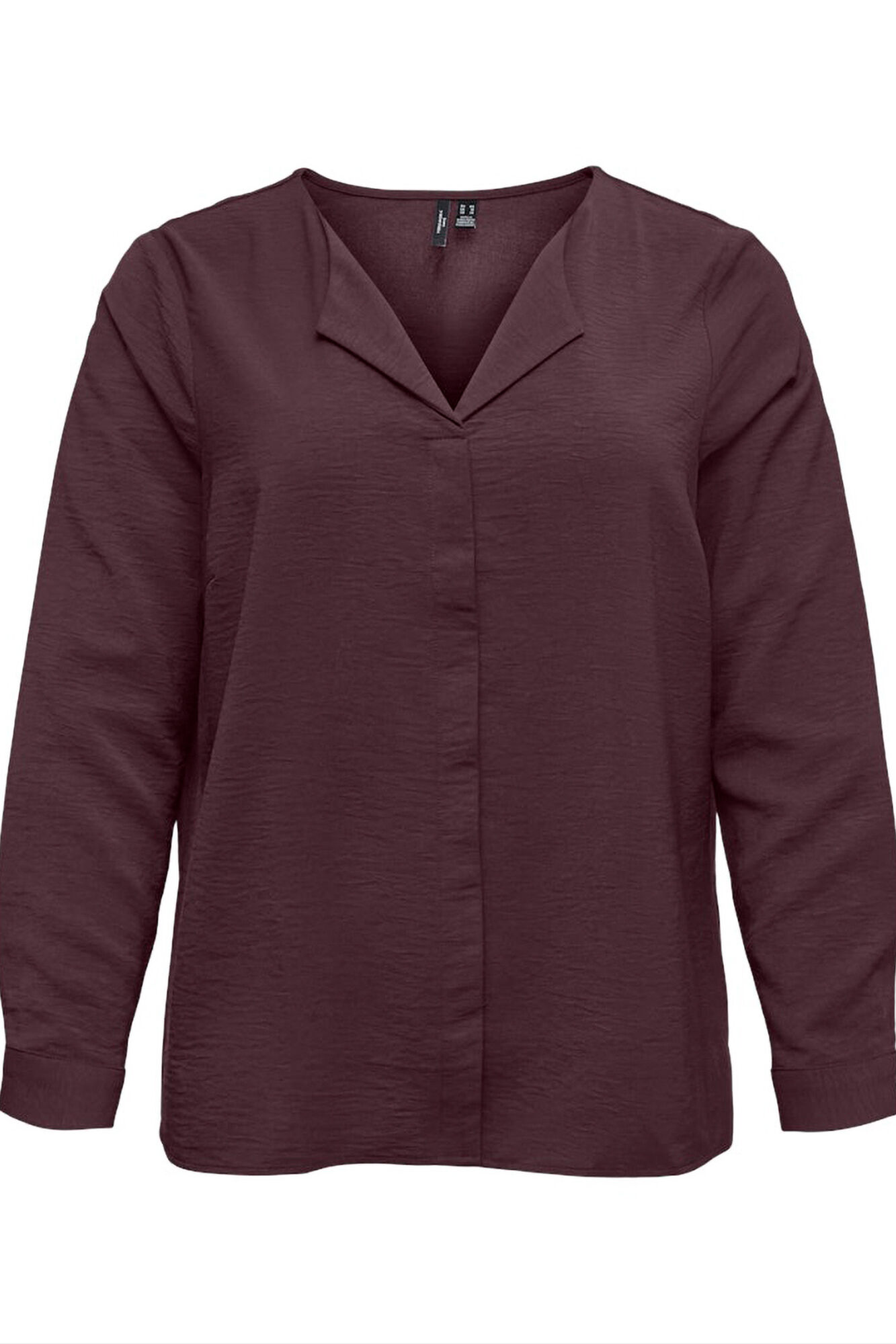 Vero Moda Curve Camisa de manga manga tamanho grande