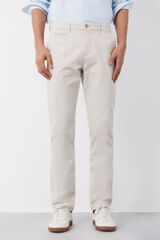 Cortefiel Cal&ccedil;as chino slim fit Tostado