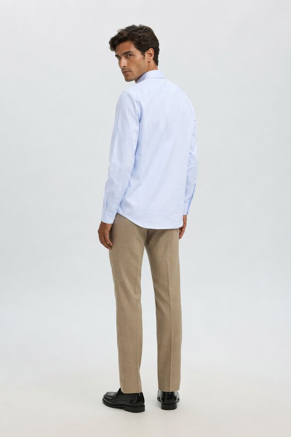 Selected Camisa de vestir slim fit Azul
