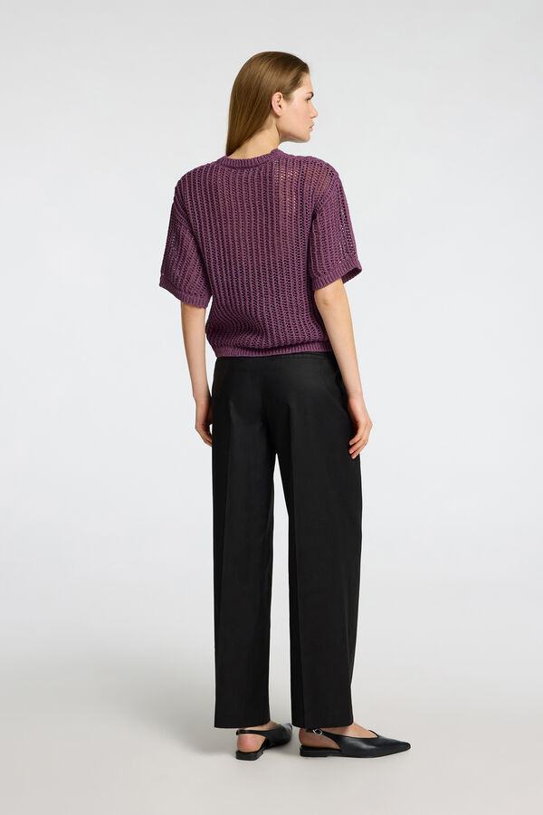 Selected Femme Top de malha Roxo