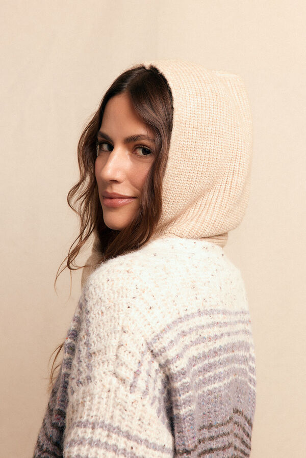 Slowlove Balaclaba punto Beige