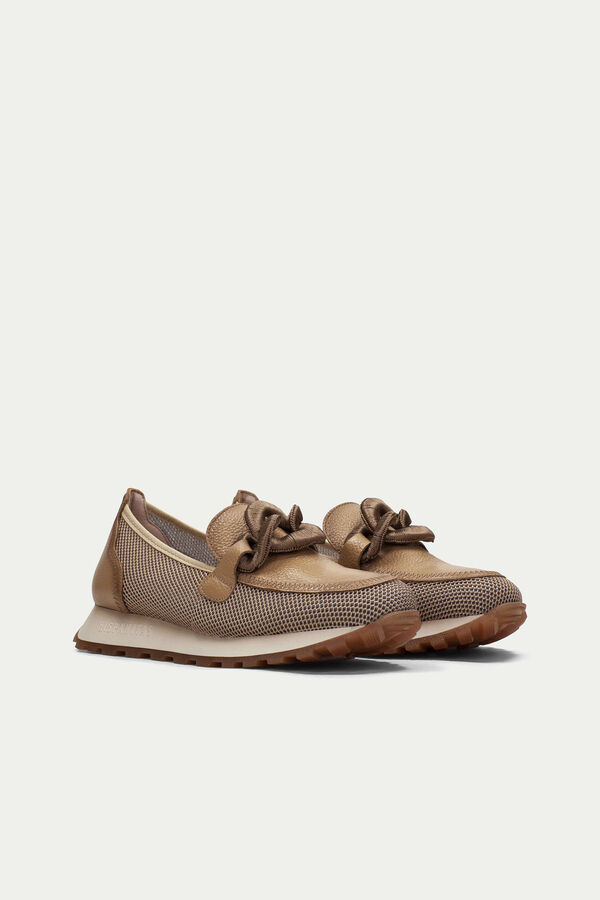 Hispanitas Mocas&iacute;n sport maxicadena LOIRA Beige