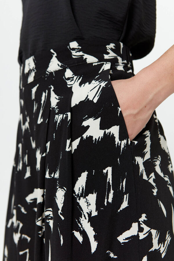 Vero Moda Pantal&oacute;n recto cintura alta Gris