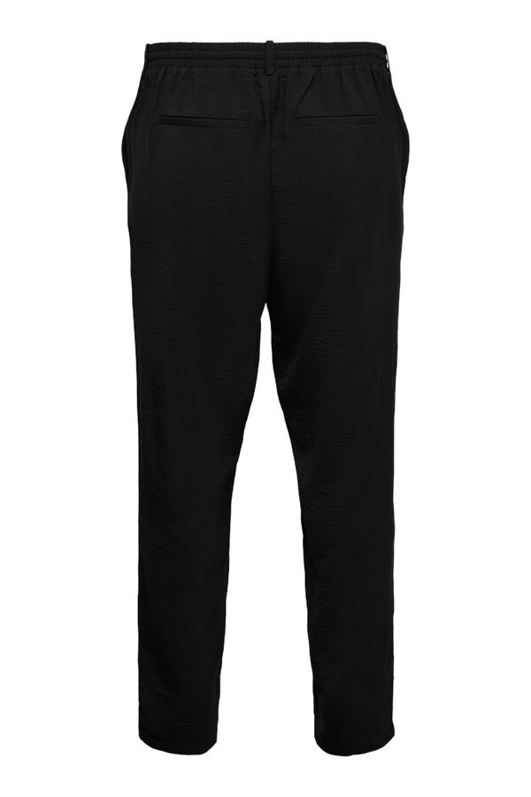 Vero Moda Curve Pantal&oacute;n recto talla grande Negro