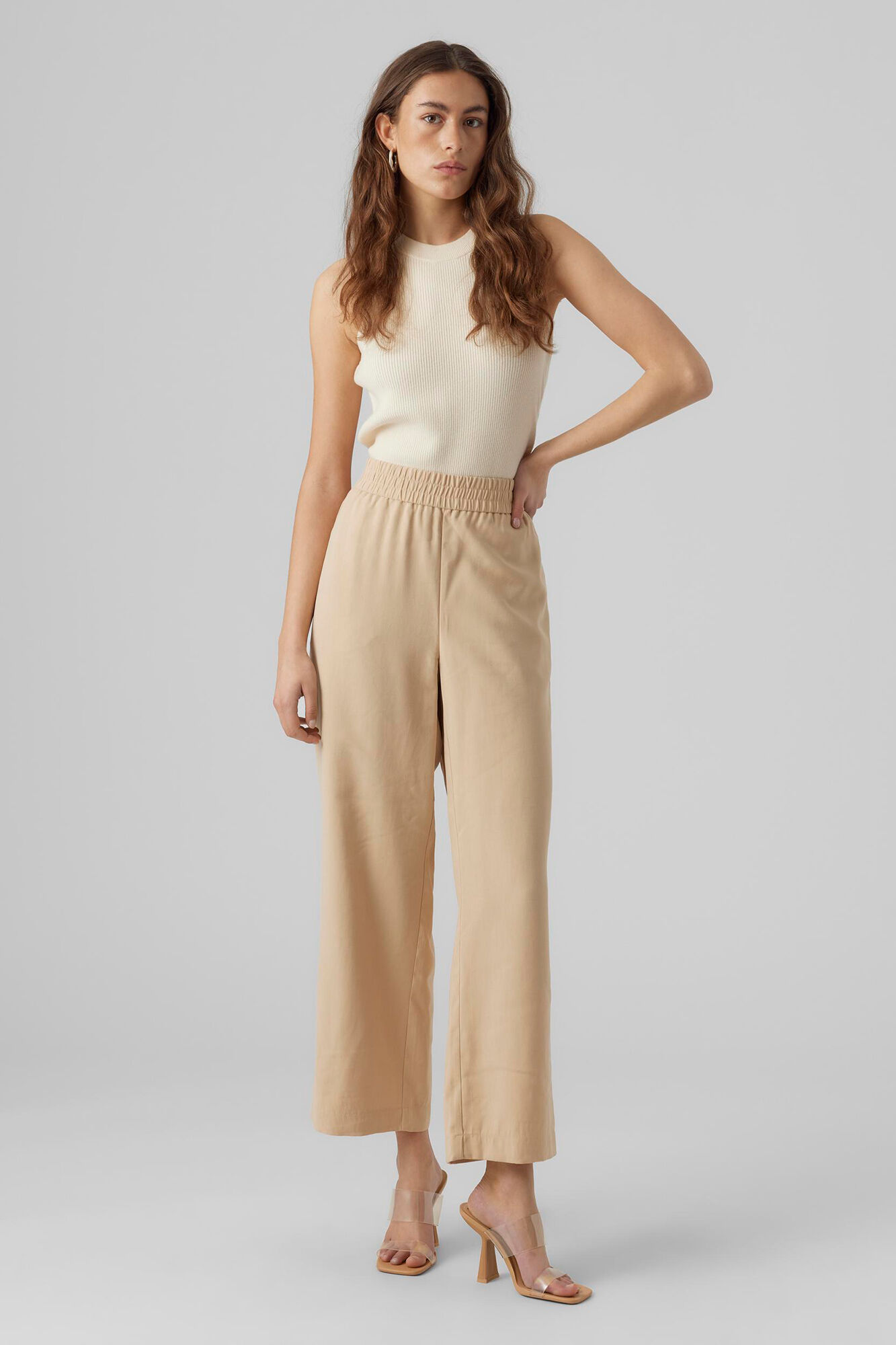 Vero Moda Pantal&oacute;n culotte fluido