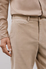 Cortefiel Cal&ccedil;as chino bombazina Tostado