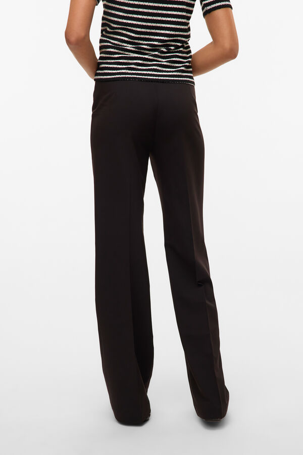 Vero Moda Pantal&oacute;n recto de vestir Negro