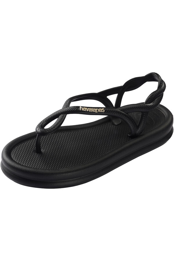 Havaianas Sand&aacute;lias Luna Puffed Up Preto