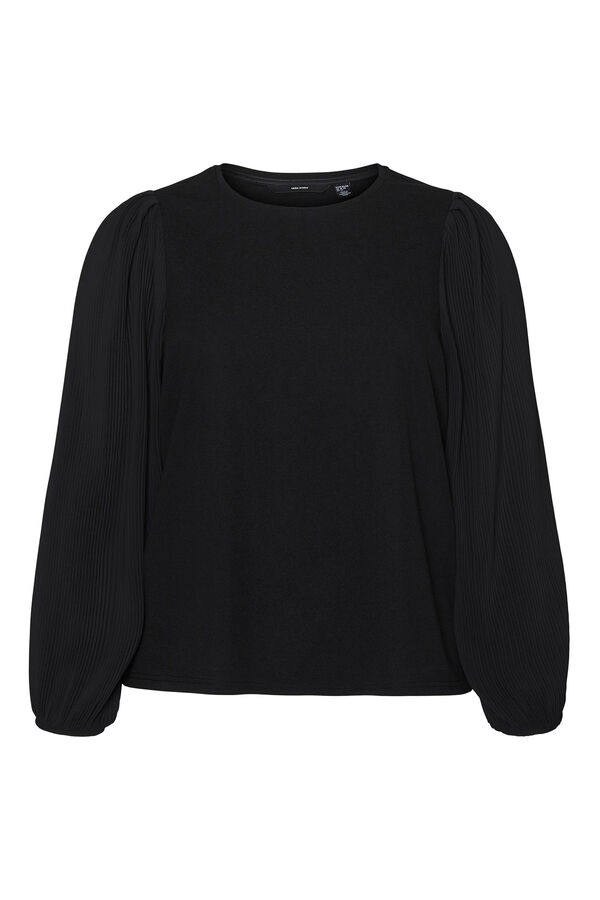 Vero Moda Curve Blusa manga larga curve Negro