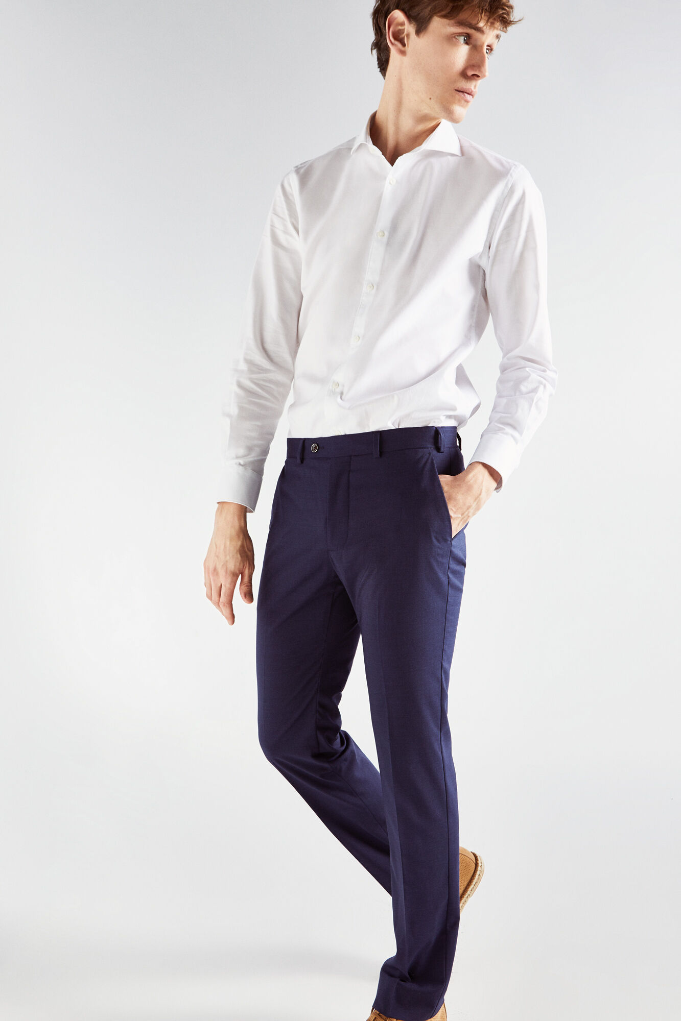 pantalon tailored fit