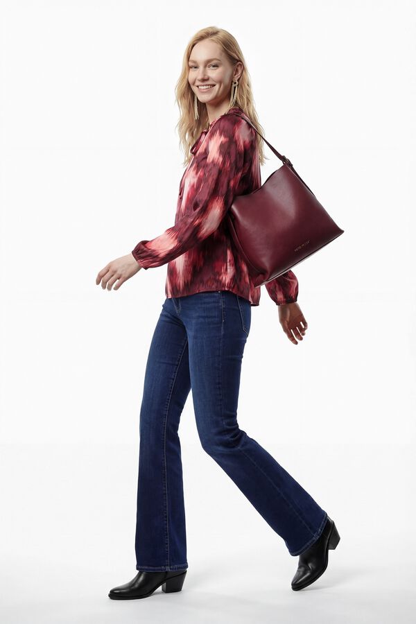 Vero Moda Top de manga larga abullonada Morado