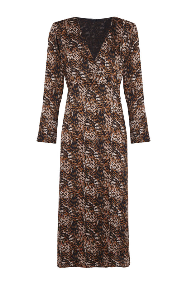 Cortefiel Vestido estampado Impressão