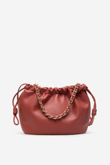 Cortefiel Bolso saco bandolera Coral